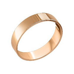 Кольцо обручальное из золота Аврора 70084